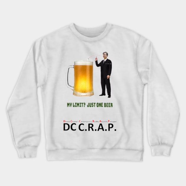 Just One Beer Crewneck Sweatshirt by arTaylor